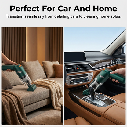 🔥50K+ SOLD🔋High-Power Cordless Vacuum Cleaner Kit for Car🚗Strong Suction💨Rechargeable Handheld⚡Full Accessory Car Interior Cleaner