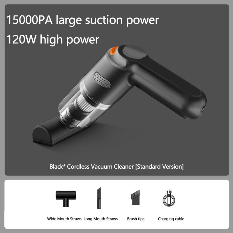 🔥50K+ SOLD🔋High-Power Cordless Vacuum Cleaner Kit for Car🚗Strong Suction💨Rechargeable Handheld⚡Full Accessory Car Interior Cleaner